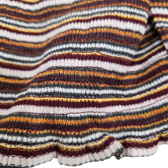 Anthropologie Striped Blouse - Brown and Cream - Picture 5 of 8